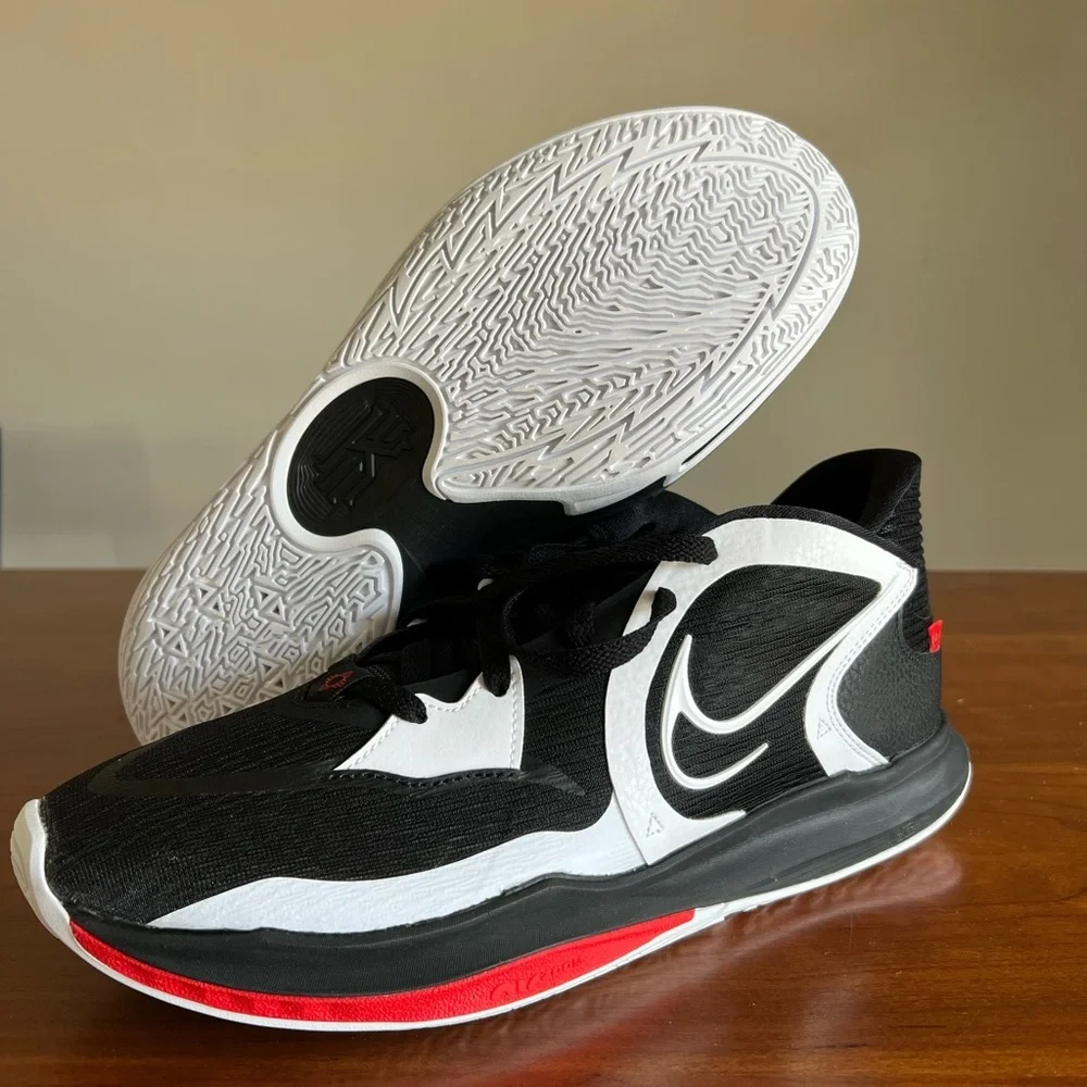 Nike Kyrie Irving Low 5 red Black DJ6012-001 Men's Basketball no box - Picture 2 of 5